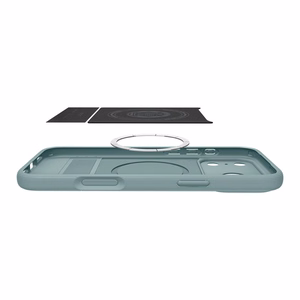 Spigen Parallax "S" Magnētiskais viedtālruņa apvalks iPhone 17 Pro - Zaļš