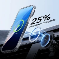 ESR Classic Hybrid Kickstand Halolock MagSafe komplekts ar aizsargstiklu iPhone 16 - caurspīdīgs