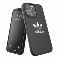 Adidas OR silikona apvalks iPhone 13 Pro / iPhone 13 - melns