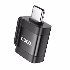 adapteris OTG USB C do USB A Hoco 3A UA31C melns