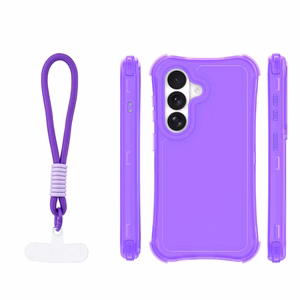 Safepop maciņš ar siksniņu priekš Samsung Galaxy S26 Plus violets