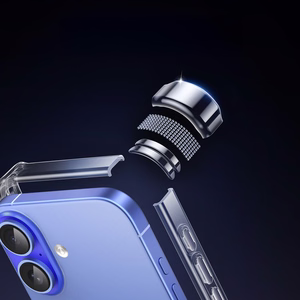 Ugreen Bright Cushion CA101 maciņš iPhone 16 Plus caurspīdīgs