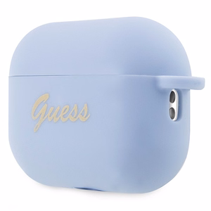Guess GUAP2LSCHSB viedtālruņa apvalks (m) - zils Silikona Charm Heart Collection