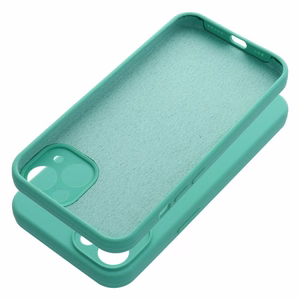 Silikona viedtālruņa apvalks 2mm iPhone 13 piparmētru