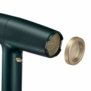 BaByliss Air Power Pro D6555DE – 1700 W joniskais matu fēns, zaļš / zelta