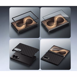 Benks Magnetic Armor Grid Air Grand Combo maciņš Samsung Galaxy Z Fold 8, melns (C.K.FL.SA.BK.0060)