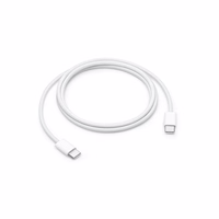 APPLE A2795 pīts kabelis USB-C TO USB-C 60W 1M balts bez iepakojuma