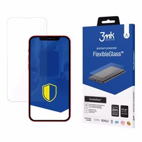 Aizsargstikls iPhone 13 mini – hibrīd flexi 7H no 3mk FlexibleGlass sērijas