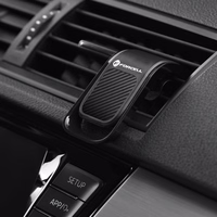 FORCELL F-GRIP B060 magnētiskais auto turētājs ventilācijas atverei melns