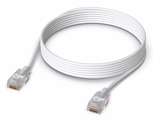 Ubiquiti UACC-Cable-Patch-EL-3M-W tīkla kabelis caurspīdīgs, balts Cat6