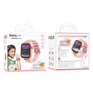 Smartwatch for kids Hoco 1,83" 4G GPS with call function Y101 pink