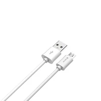Devia kabelis Smart EC081 USB - MicroUSB 1,0 m 2,1A balts
