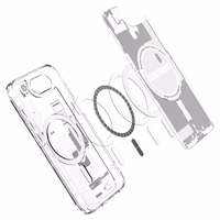 Spigen Ultra Hybrid Magnētiskais viedtālruņa apvalks iPhone 16e Zero One - balts