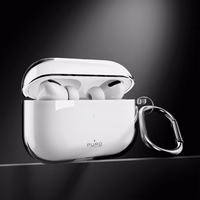 Puro 0.3 Nude futrālis AirPods Pro 3 - caurspīdīgs