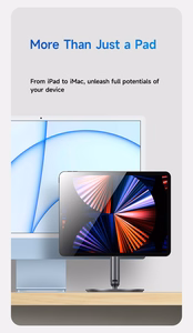 Benks настольный магнитный держатель для планшета L43 Infinity Pro — тёмно-серый