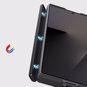 Dux Ducis Vyne vāciņš modelim Samsung Galaxy Z Fold 8 Ultra, saderīgs ar MagSafe – melns