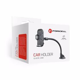 FORCELL F-GRIP Carbon Bracket arm 17 cm auto turētājs priekšējā stiklā un panelī melns
