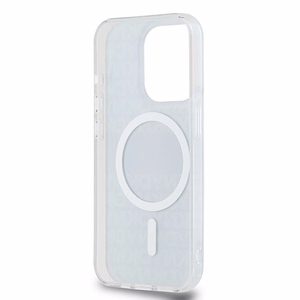 DKNY IML Mono & Stripe MagSafe apvalks iPhone 13 Pro Max - melns (m)