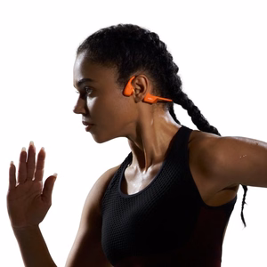 SHOKZ OpenRun Pro 2 Mini austiņu komplekts bezvadu auss āķis sportam Bluetooth oranžs