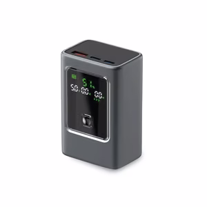Внешний аккумулятор SBS 10000mAh PD 35W с ЖК-дисплеем - серый