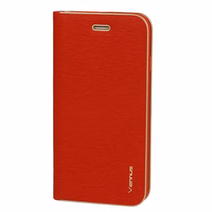 Vennus Book Case with Frame for iPhone 14 Pro Max Red