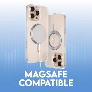 CARE by PanzerGlass Funkcionālais viedtālruņa apvalks ar statīvu iPhone 16 Pro Max 6.9" sudraba/sudraba Magnētiskais 1328