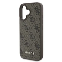 Guess 4G Classic viedtālruņa apvalks iPhone 16 - brūns