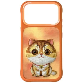 Nimmy Big Eyed Pet 2.0 Cat macins iPhone 17 Pro Max - oranzs