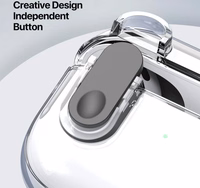 DUX DUCIS PECL - TPU+PC aizsargapvalks AirPods 4 melns