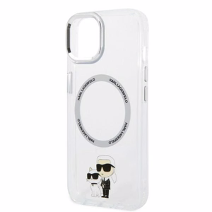Karl Lagerfeld KLHMP14MHNKCIT iPhone 14 Plus 6.7" kietais apvalks caurspīdīgs