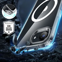 ESR Classic Hybrid Halolock MagSafe viedtālruņa apvalks iPhone 16e - caurspīdīgs