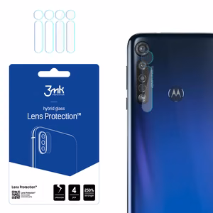 3mk Lens Protection – kameras objektīva aizsargs modelim Motorola One Vision Plus