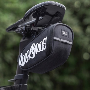 Rockbros G007 Flash Journey velosipēda sēdekļa soma, 0.8L – krāsa: melna