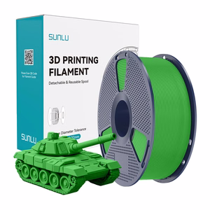 Zaļš Sunlu PLA+ High-Speed filaments 3D printeriem