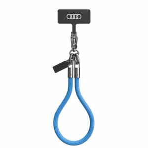 Audi universāla tālruņa siksniņa 28cm 8mm zila AU-HSL8-R8/D1-BE