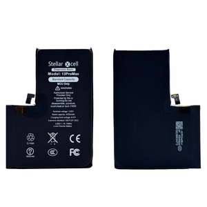 StellarXcell Diagnostic akumulators Apple iPhone 13 Pro Max, 4352 mAh (standarta ietilpība + augstas kvalitātes BMS kopija)