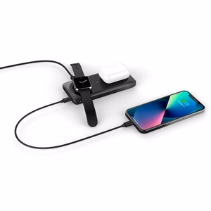 Portatīvais lādētājs Veger W1156 melns 10000mAh (bezvadu uzlāde 15W / PD 22.5W / QC3.0)