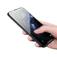 HOCO rūdītais stikls HD 5D Guardian vairogs (komplekts 10in1) - iPhone Xr / 11 melns (G14)