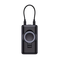 Joyroom JR-W13 5000mAh Bezvadu Portatīvais lādētājs Apple Watch + USB-C un Lightning - melns