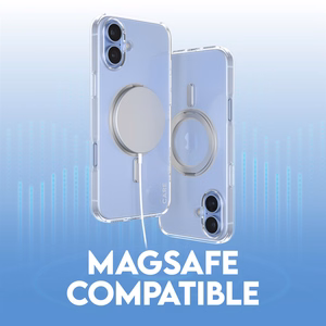 CARE by PanzerGlass Funkcionālais viedtālruņa apvalks ar statīvu iPhone 16 Plus 6.7" sudraba/sudraba Magnētiskais 1327