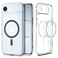 Spigen Ultra Hybrid Magnētiskais viedtālruņa apvalks iPhone 17 Air - Caurspīdīgs pelēks