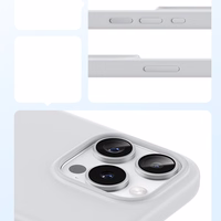 Benks magnētiskais Vita Pro silikona viedtālruņa apvalks Iphone 16 Plus, melns