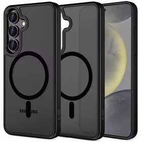 Tech-Protect MagMat Magnētiskais viedtālruņa apvalks Samsung Galaxy S25 - Melns