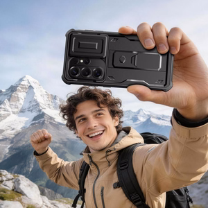 Tech-Protect Kevlar Cam+ Maciņš for Samsung Galaxy S26 Ultra - melns