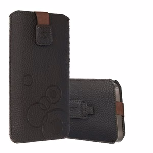 WONDER Deko maciņš (XXL izmērs) priekš Samsung S25 Ultra/S24 Ultra/M35/M23/A16 5G/Xiaomi Redmi 14C chocolate