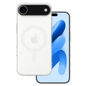 Iphone 17 Air - akriliskais magnētiskais viedtālruņa apvalks telefonam - caurspīdīgs