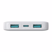 Portatīvais lādētājs Joyroom JR-PBF12 10000mAh 2,4A 2x USB-A 1x USB-C (balts)