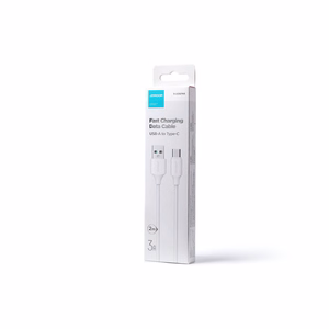Joyroom Long-Lasting Series A9 USB-A / USB-C 3A kabelis 2m - balts