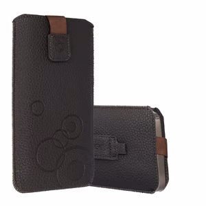 WONDER Deko maciņš (L izmērs) Iphone 13 Mini/12 Mini/SE 2020/2022/7/8 šokolādei