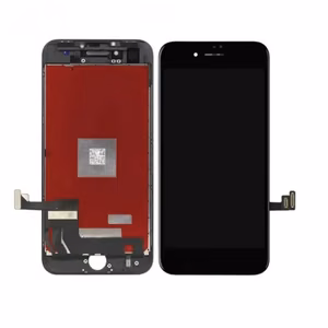 LCD Displejs Saderīgs ar iPhone 8 Plus 5.5" Melns (Copy / Standard Quality)